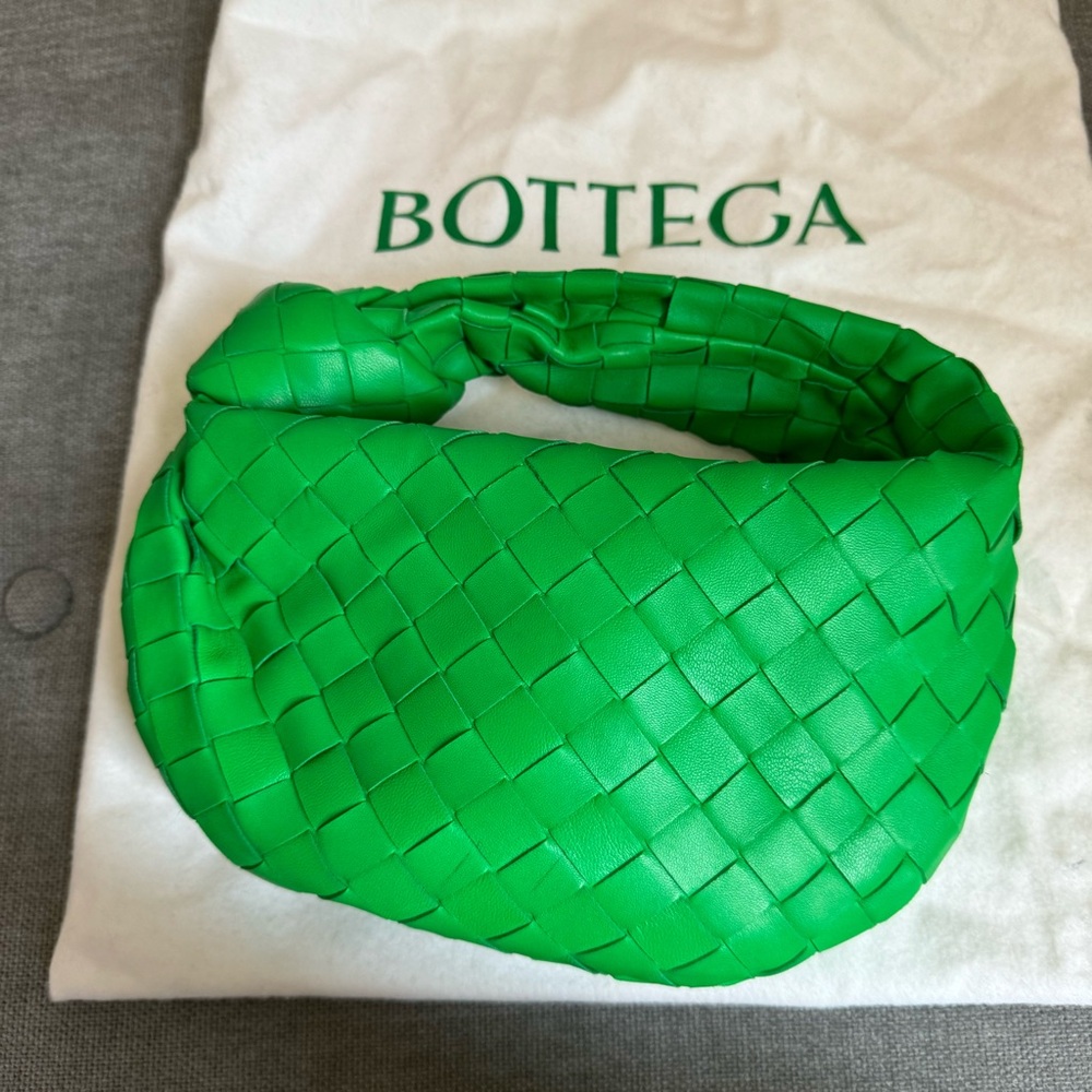Bottega Veneta green mini Jodie